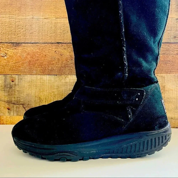 Sketcher Shape Ups XF Avalanche Tall Suede Boots - Picture 7 of 11